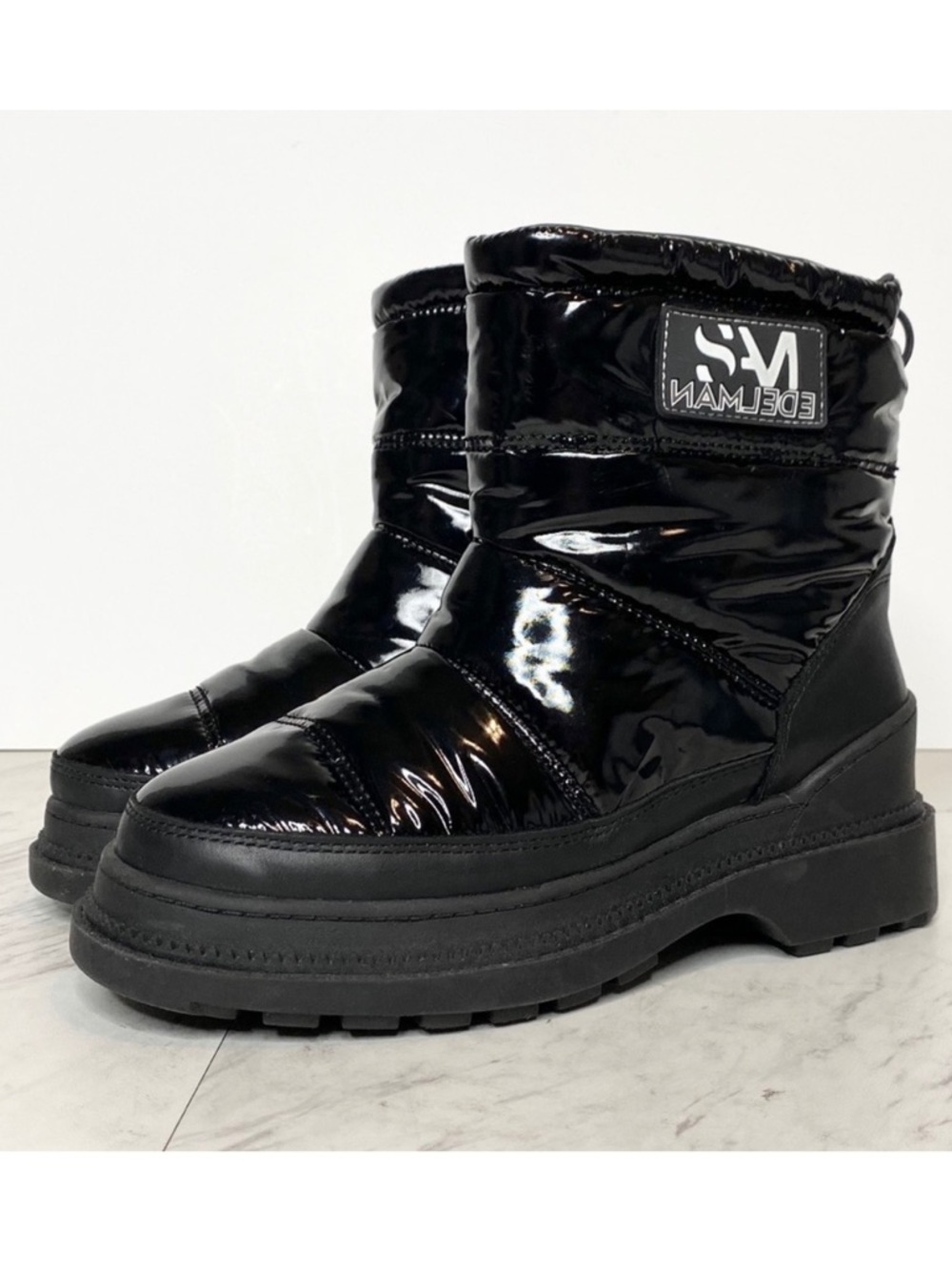 New! Sam Edelman Carlton Puffer Weather Boot 5.5